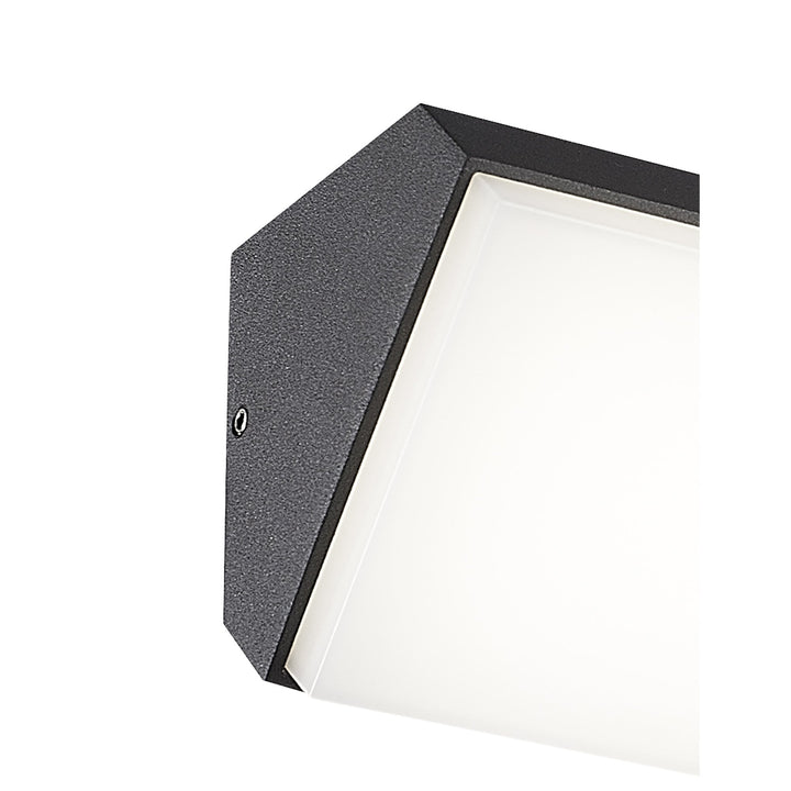 Mantra M7070 Solden Outdoor Horizontal Wall Lamp 9W LED Dark Grey