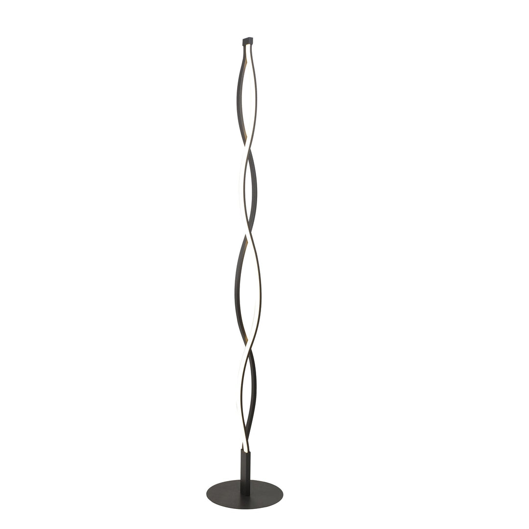 Mantra M5401 Sahara Brown Oxide Floor Lamp LED Dimmable Brown Oxide White Acrylic
