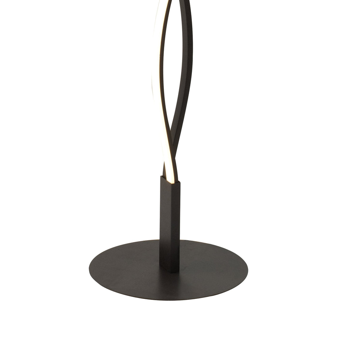 Mantra M5401 Sahara Brown Oxide Floor Lamp LED Dimmable Brown Oxide White Acrylic