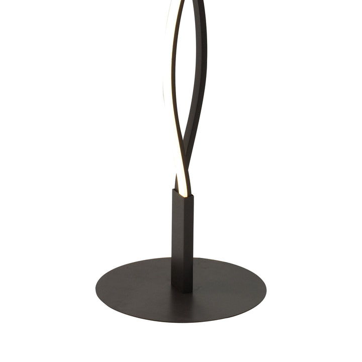 Mantra M5401 Sahara Brown Oxide Floor Lamp LED Dimmable Brown Oxide White Acrylic