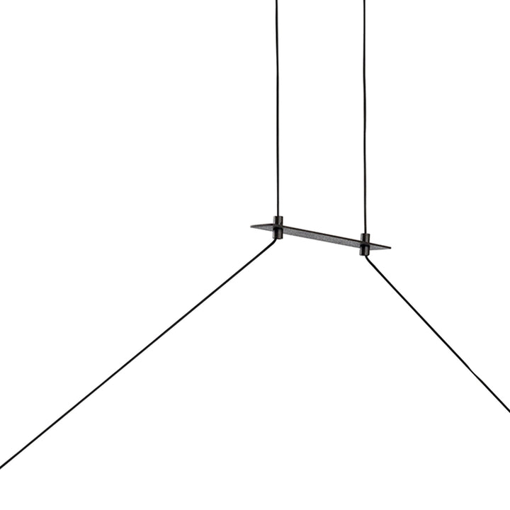 Mantra M5817 Sahara Pendant LED Dimmable Frosted Acrylic Brown Oxide