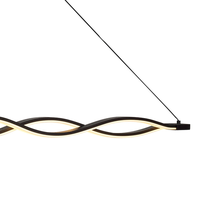 Mantra M5817 Sahara Pendant LED Dimmable Frosted Acrylic Brown Oxide