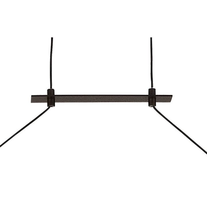 Mantra M5818 Sahara XL Pendant LED Dimmable Frosted Acrylic Brown Oxide