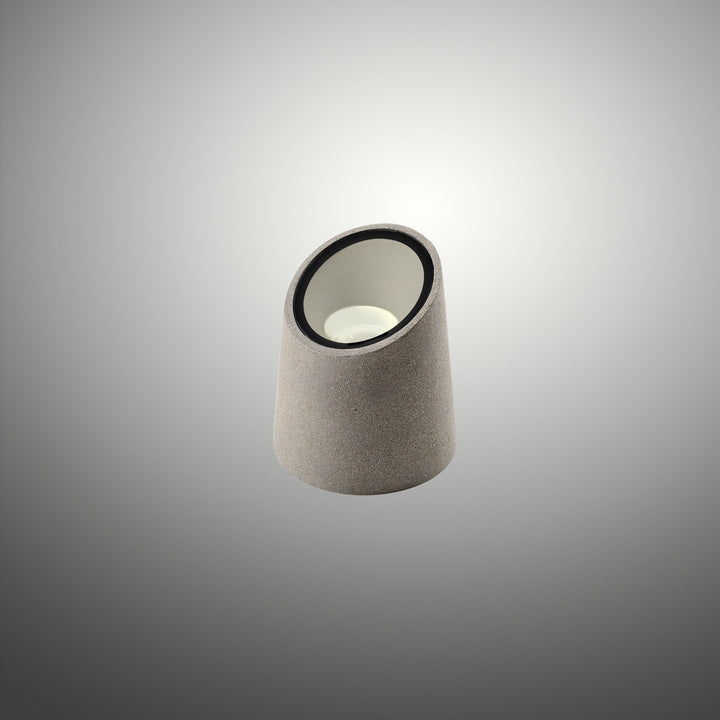 Mantra M7107 | Taos Outdoor Ground Light | Dark Grey Cement Finish