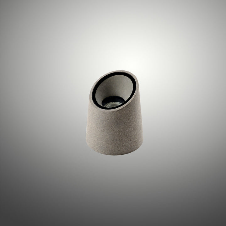 Mantra M7107 | Taos Outdoor Ground Light | Dark Grey Cement Finish