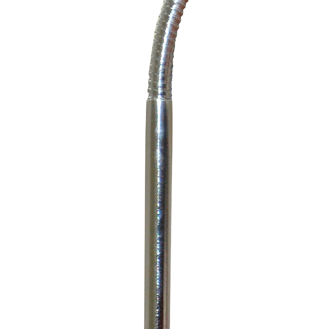 Mantra M8142/1 Tobias Table Lamp 1 Light 3W LED Polished Chrome/Frosted Acrylic