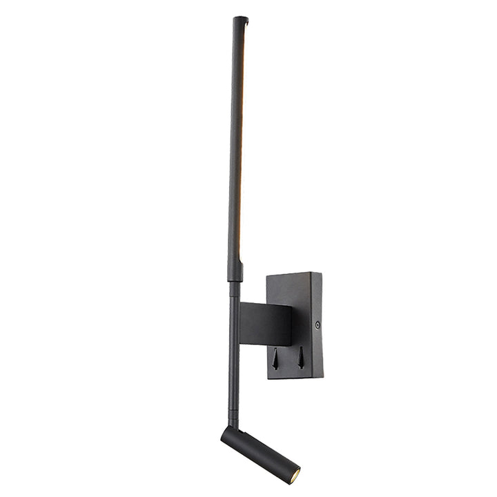 Mantra M6703 Torch Wall + Reading Light 6W + 3W LED Sand Black