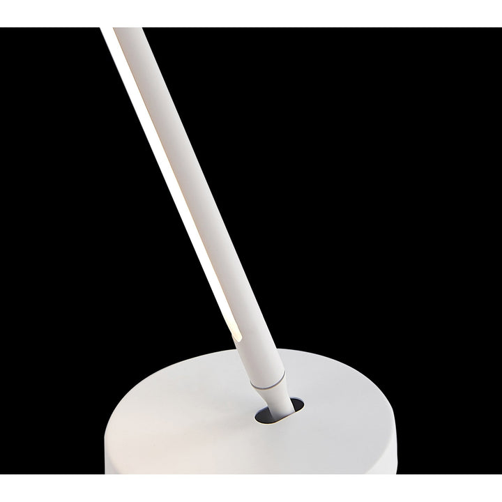 Mantra M6737 Torch Adjustable Table Lamp 11W LED Sand White