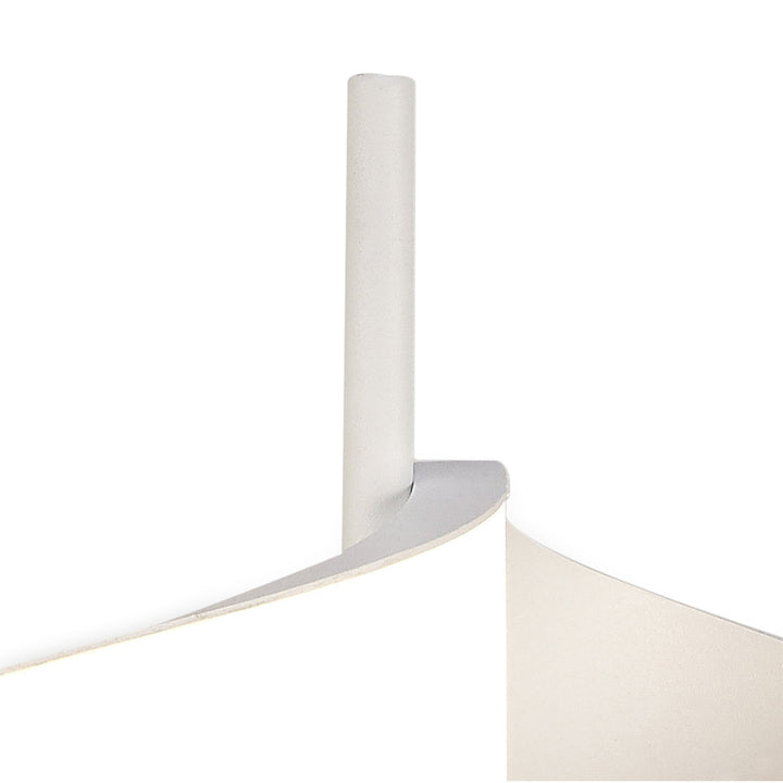 Mantra M6656 Tsunami 2 Light Table Lamp 12W LED Sand White
