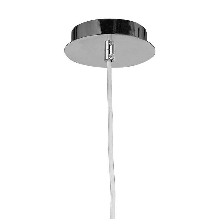 Mantra M4823 Triangle Pendant Small 1 Light Gloss White