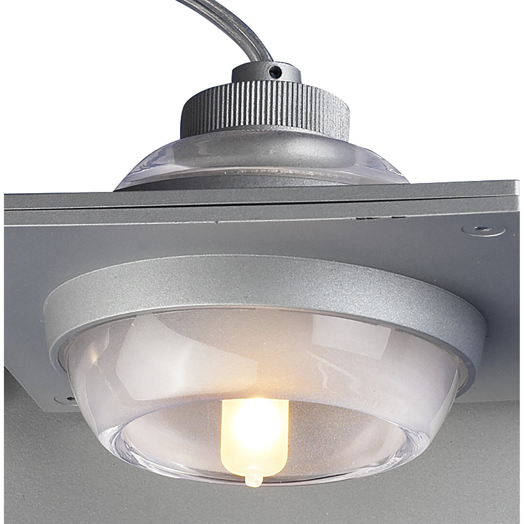 Mantra M40006 Ull Wall Lamp 2 Light G9 Silver Grey