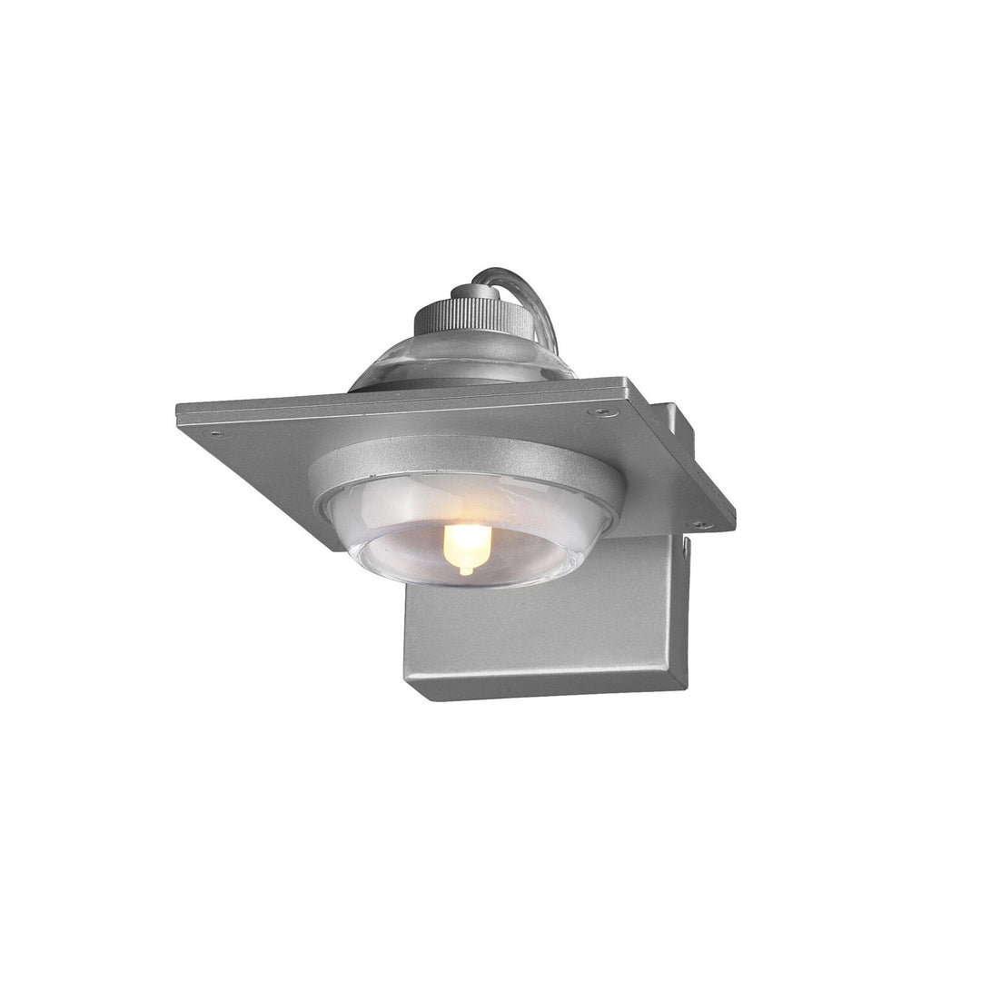 Mantra M40007 Ull Wall Lamp 1 Light G9 Silver Grey