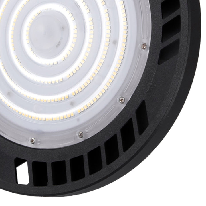 Mantra M7423 Urano UFO Bay Outdoor Downlight 150W LED Black