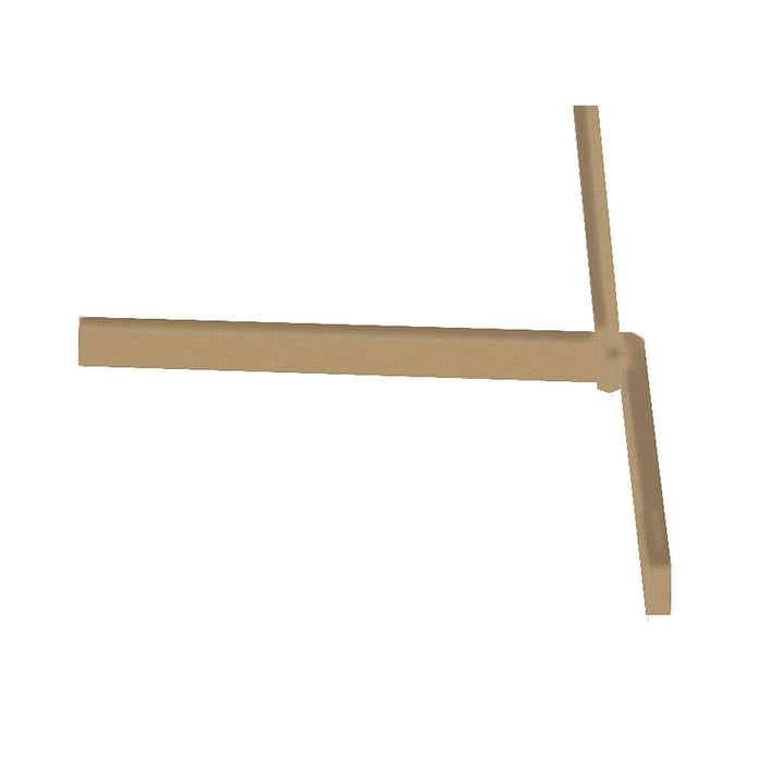 Mantra M7447 Vector Floor Lamp 40W LED Dimmable Gold