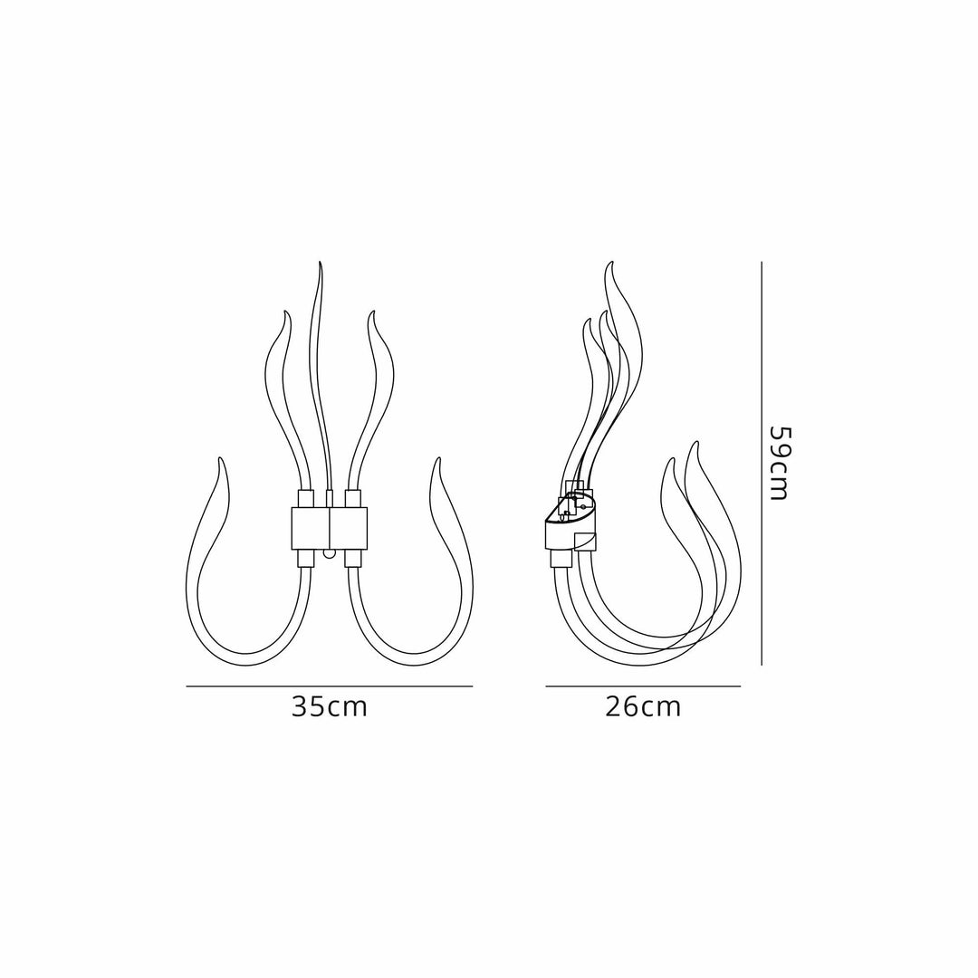 Mantra M5567 Versailles Wall LED Light 41W