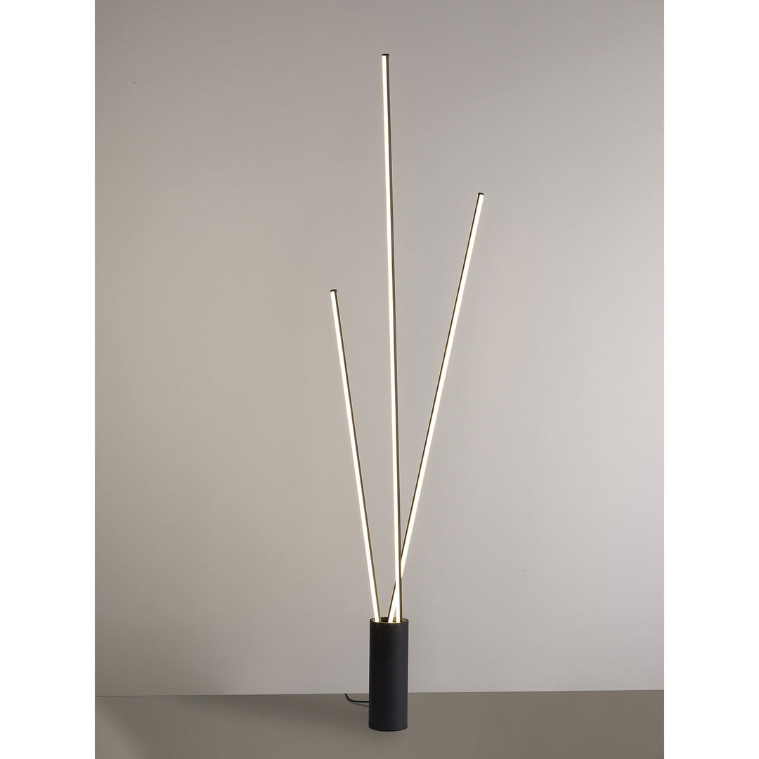 Mantra M7353 Vertical Floor Lamp 40W LED Dimmable White