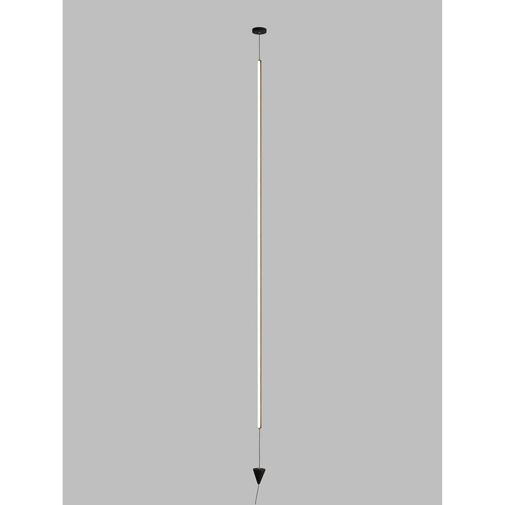 Mantra M7352 Vertical Pendant/Floor Lamp 36W LED Dimmable Black