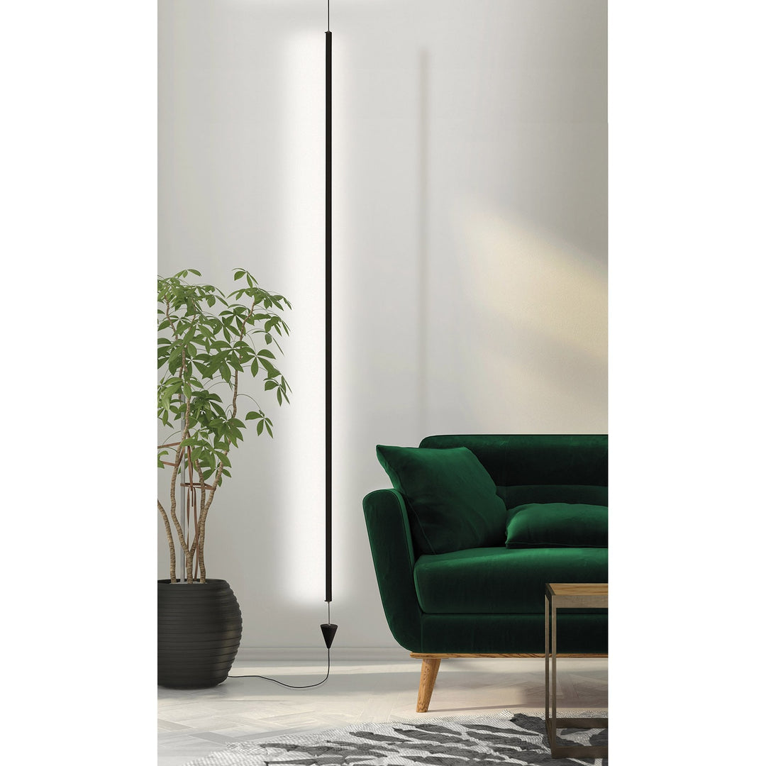 Mantra M7352 Vertical Pendant/Floor Lamp 36W LED Dimmable Black