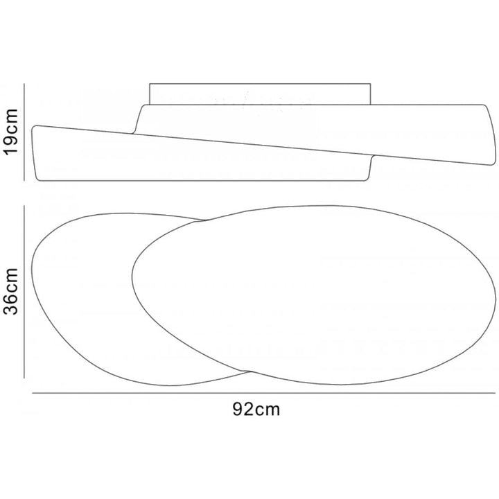 Mantra M1892 Ufo Ceiling 6 Light Outdoor White