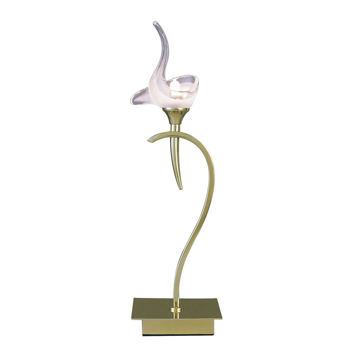 Mantra M0329PB Viena Table Lamp 1 Light G9 Polished Brass