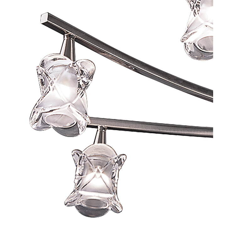 Mantra Rosa M0032 8 light in nickel