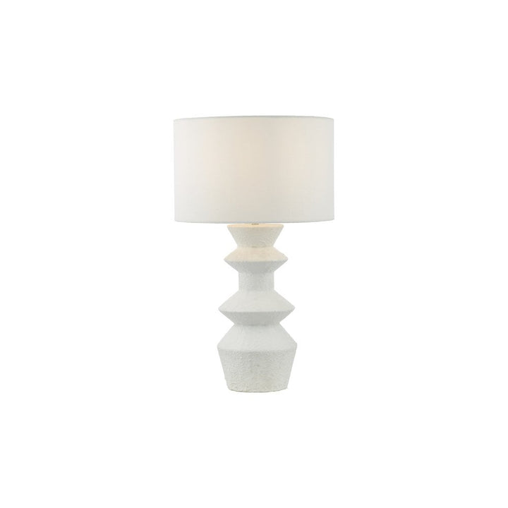 Dar BID422 | Bidelia | Table Lamp | Matt White with Shade