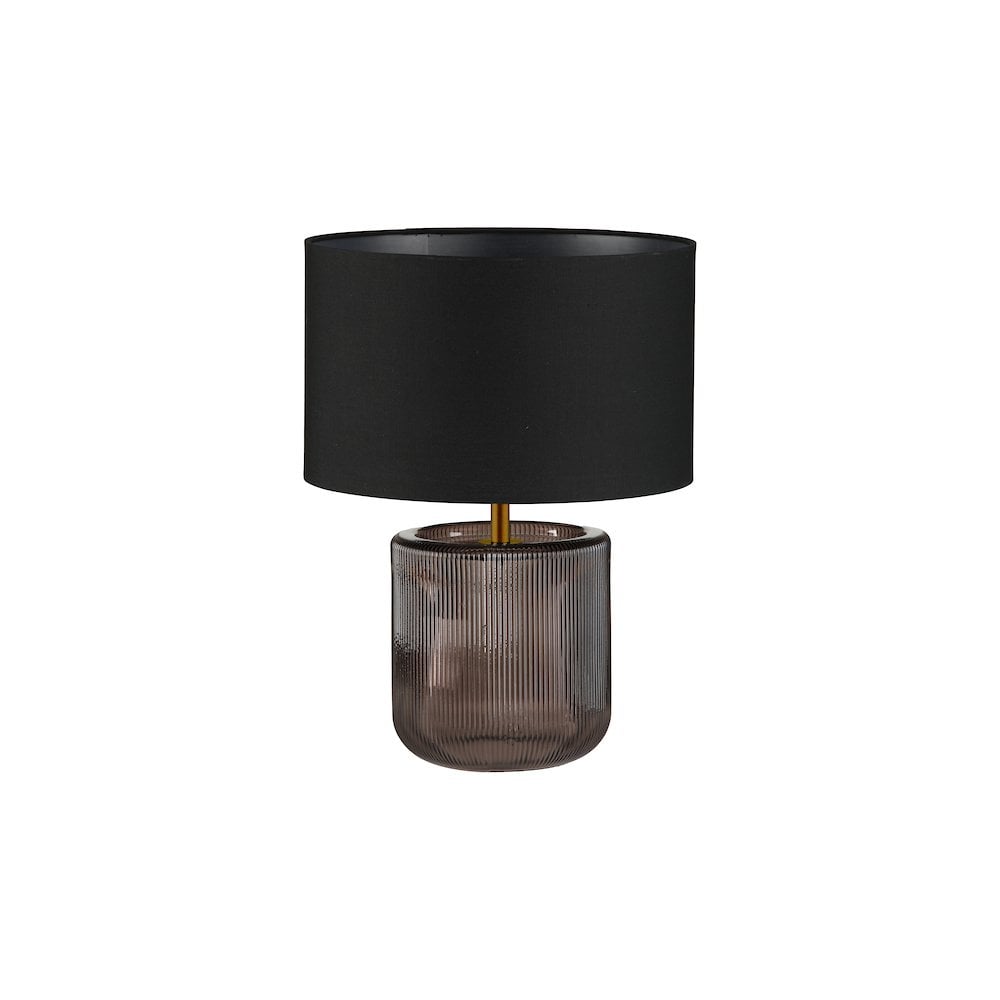 Dar ETA4261 | Etan | Table Lamp | Purple Glass with Shade