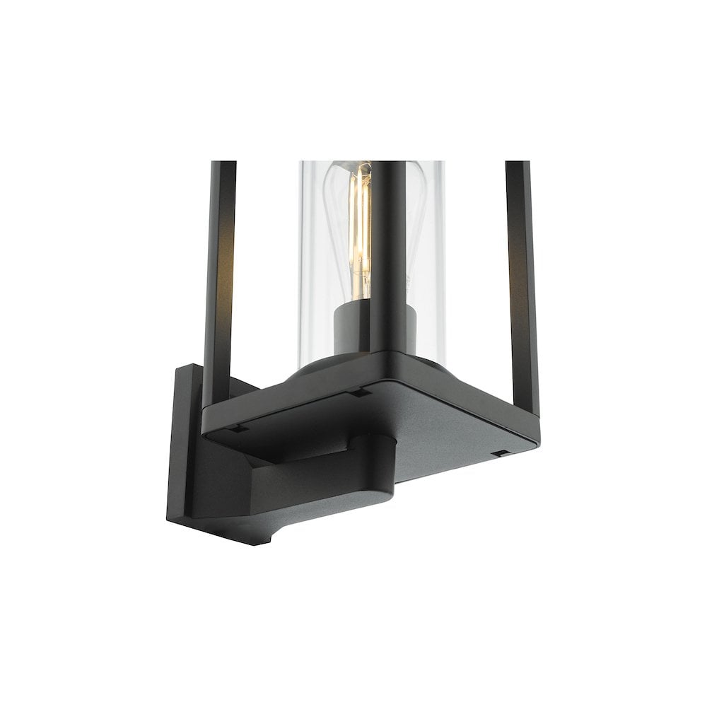 Dar MAC1622 | Mackenzie Outdoor Wall Light | Matt Black IP65