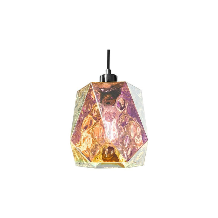 Dar BAX6555 | Baxley | Easy Fit Shade | Iridised Glass