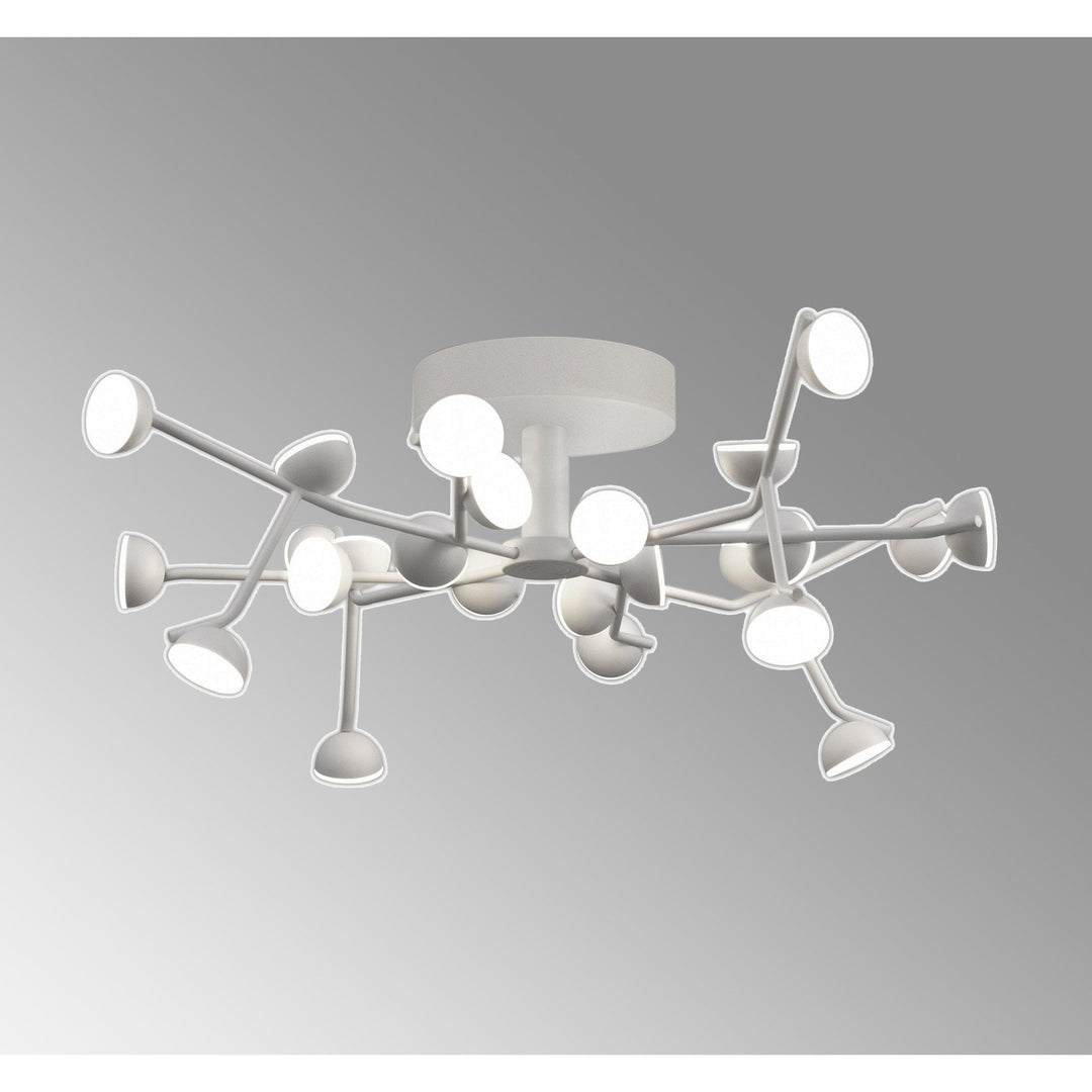 Mantra M8653 Adn 24 Light LED Ceiling Dimmable White