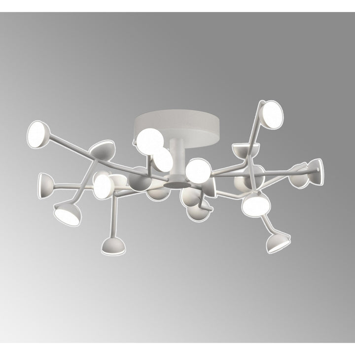 Mantra M8653 Adn 24 Light LED Ceiling Dimmable White