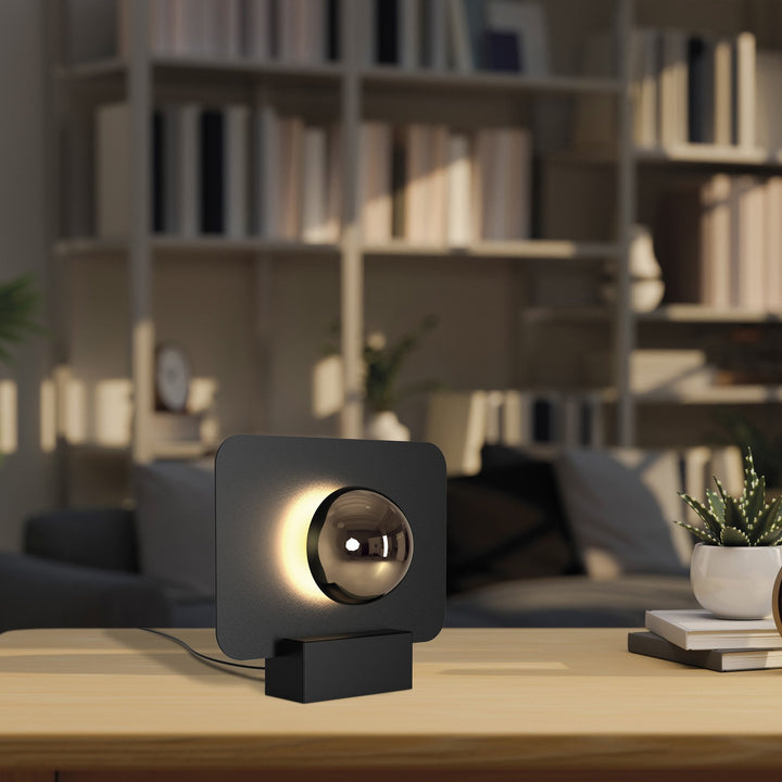 Mantra M8416 Alba 25cm LED Table Lamp Black/French Gold