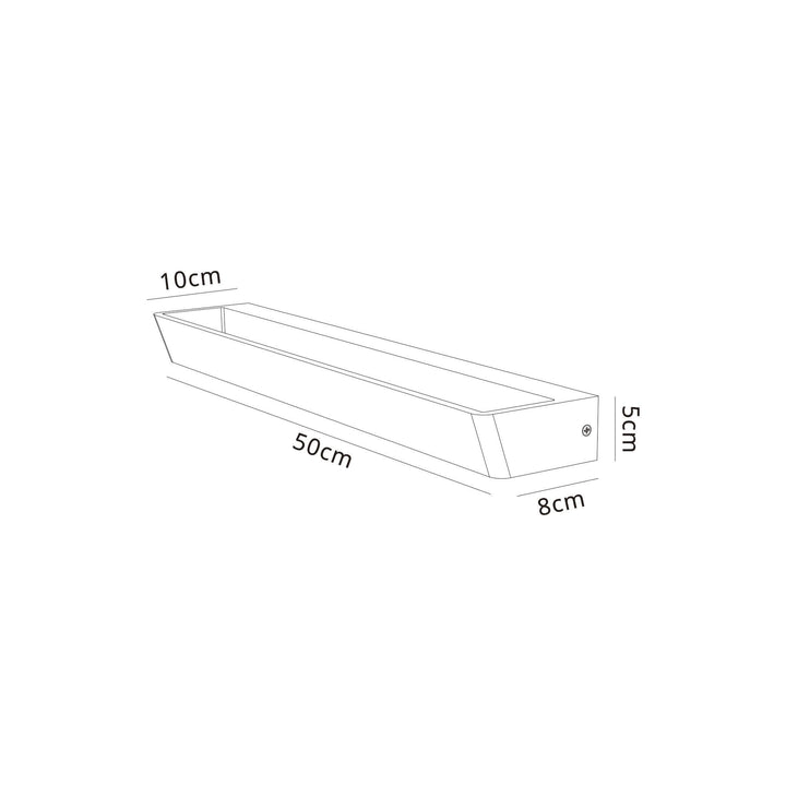 Mantra M8370 Altea Wall Lamp 40W LED 3000K Black