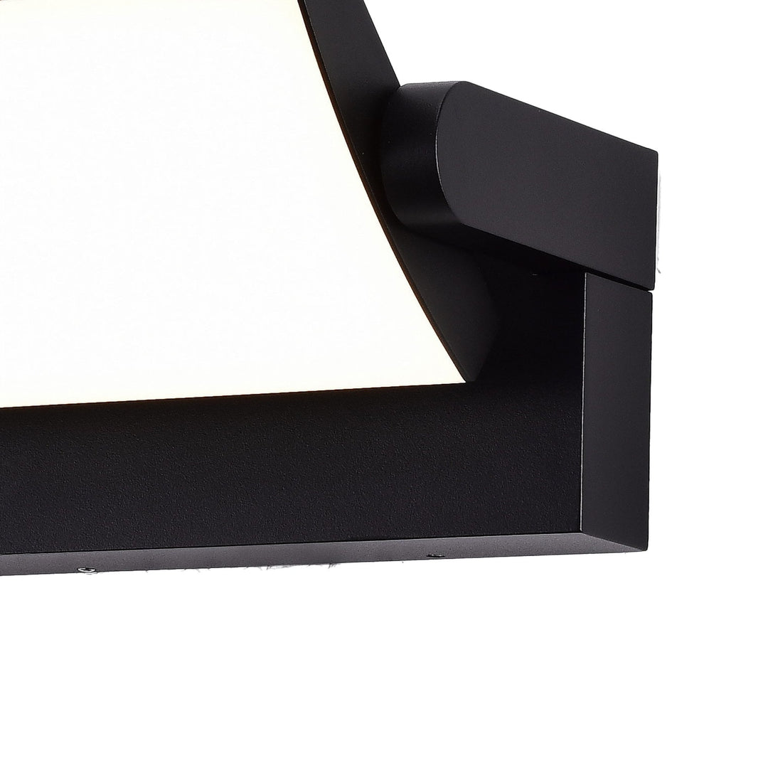 Mantra M8471 Cooper Outdoor LED Wall Lamp Adjustable Black