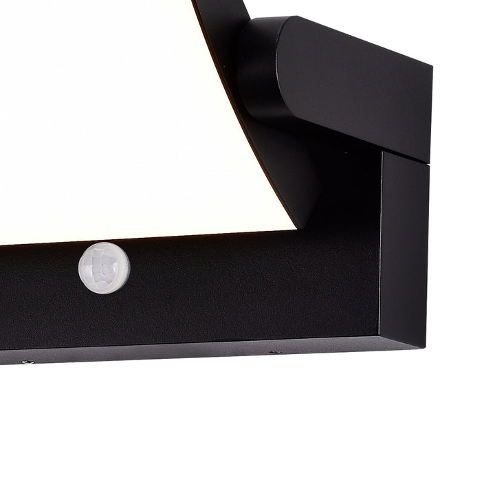 Mantra M8473 Cooper Outdoor LED Motion Sensor Wall Lamp Adjustable Black