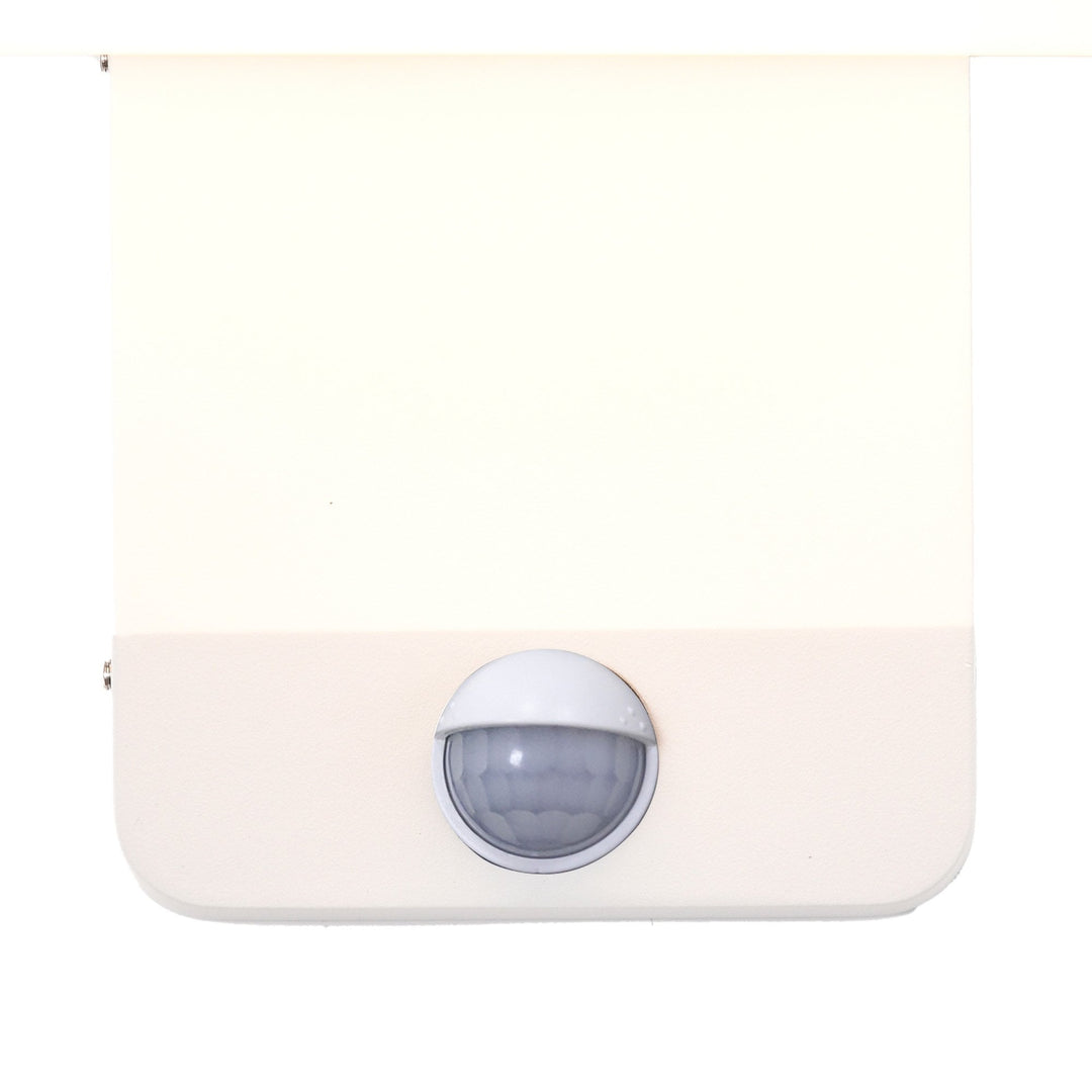 Mantra M8476 Cooper Outdoor LED Motion Sensor Wall Lamp White