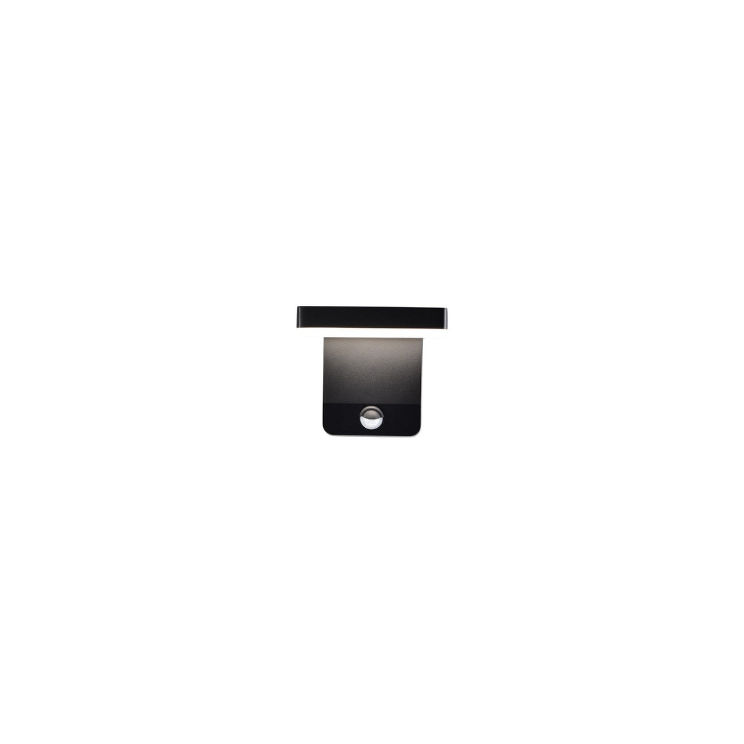 Mantra M8477 Cooper Outdoor LED Motion Sensor Wall Lamp Black