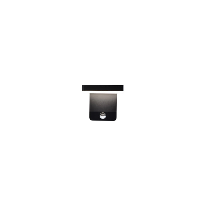 Mantra M8477 Cooper Outdoor LED Motion Sensor Wall Lamp Black