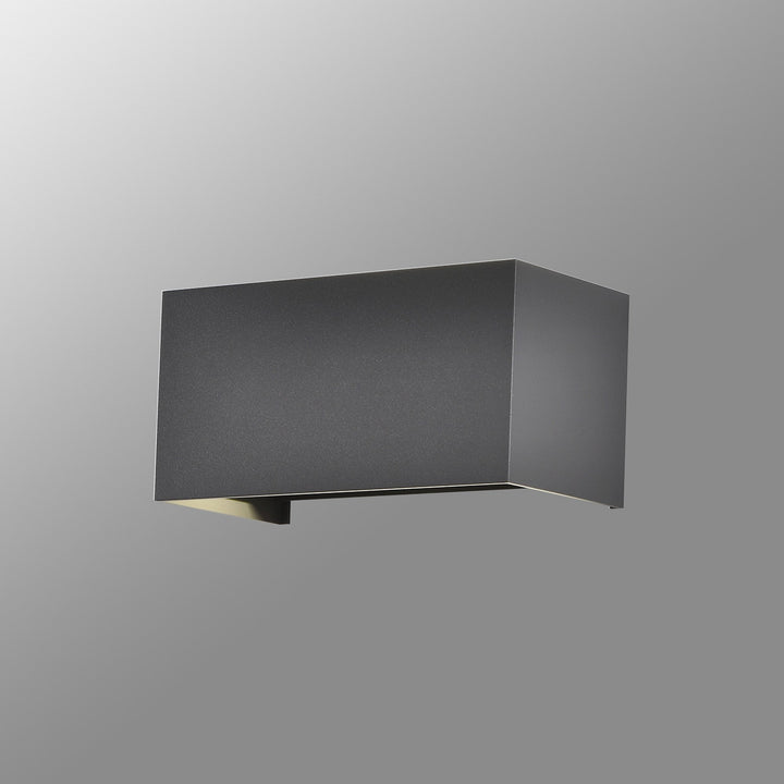 Mantra M8605 Davos Outdoor Rectangle LED Wall Lamp Dimmable Anthracite