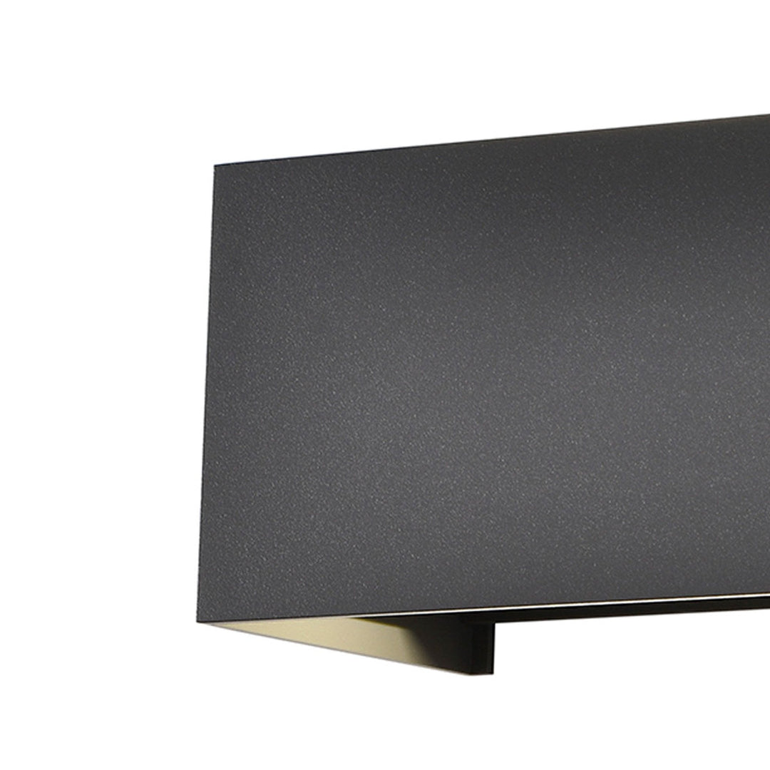 Mantra M8605 Davos Outdoor Rectangle LED Wall Lamp Dimmable Anthracite