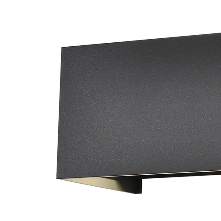 Mantra M8605 Davos Outdoor Rectangle LED Wall Lamp Dimmable Anthracite