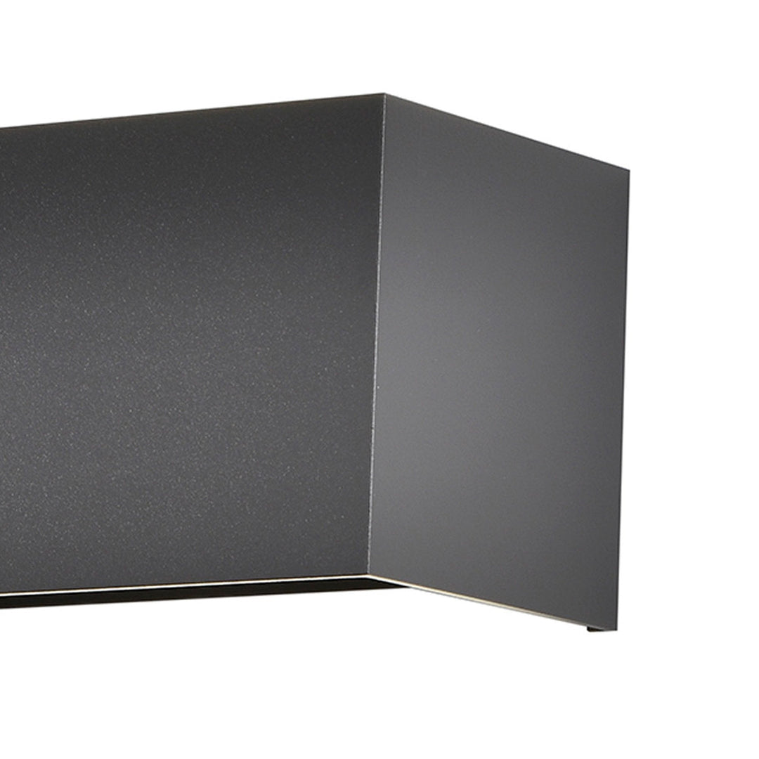 Mantra M8605 Davos Outdoor Rectangle LED Wall Lamp Dimmable Anthracite