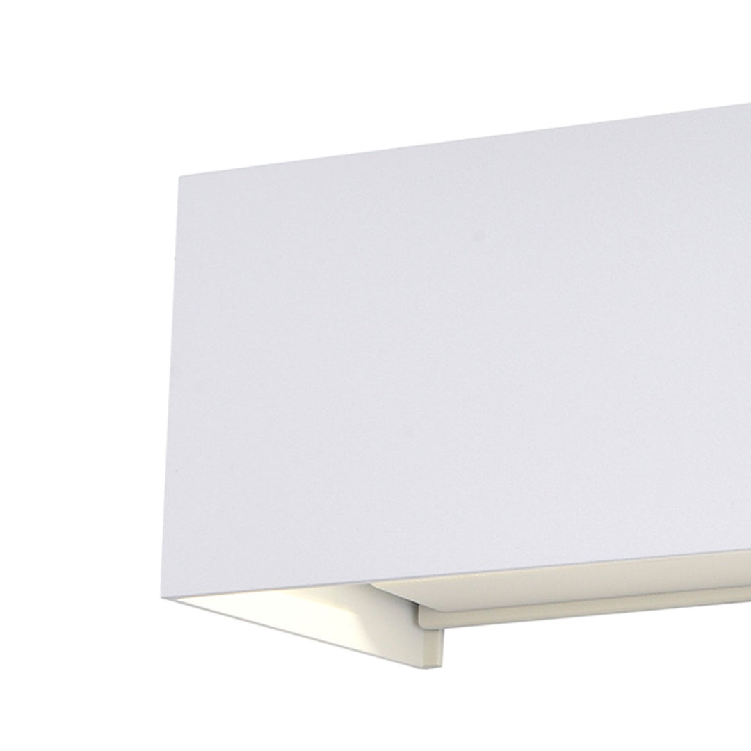 Mantra M8606 Davos Outdoor Rectangle LED Wall Lamp Dimmable White