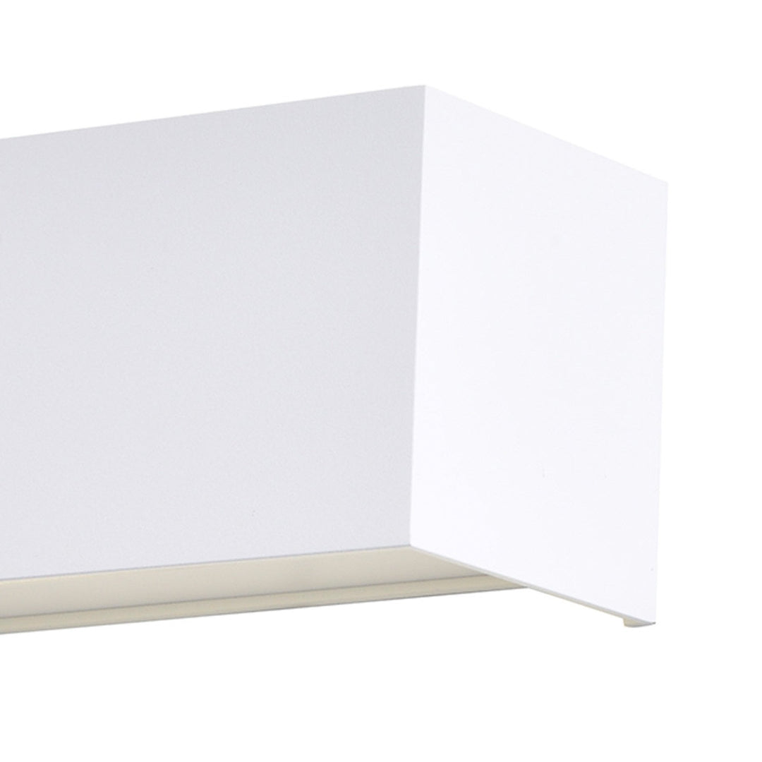 Mantra M8606 Davos Outdoor Rectangle LED Wall Lamp Dimmable White