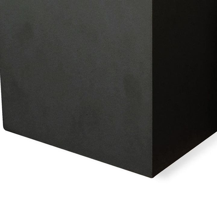 Mantra M8611 Davos Outdoor XL Square LED Wall Lamp Dimmable Sand Black