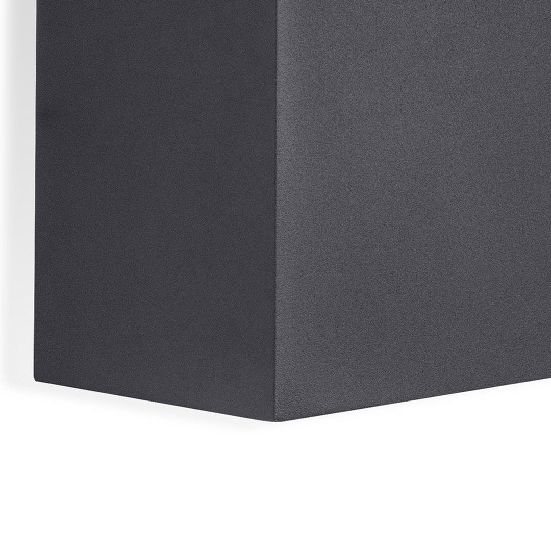 Mantra M8609 Davos Outdoor XL Square LED Wall Lamp Dimmable Anthracite