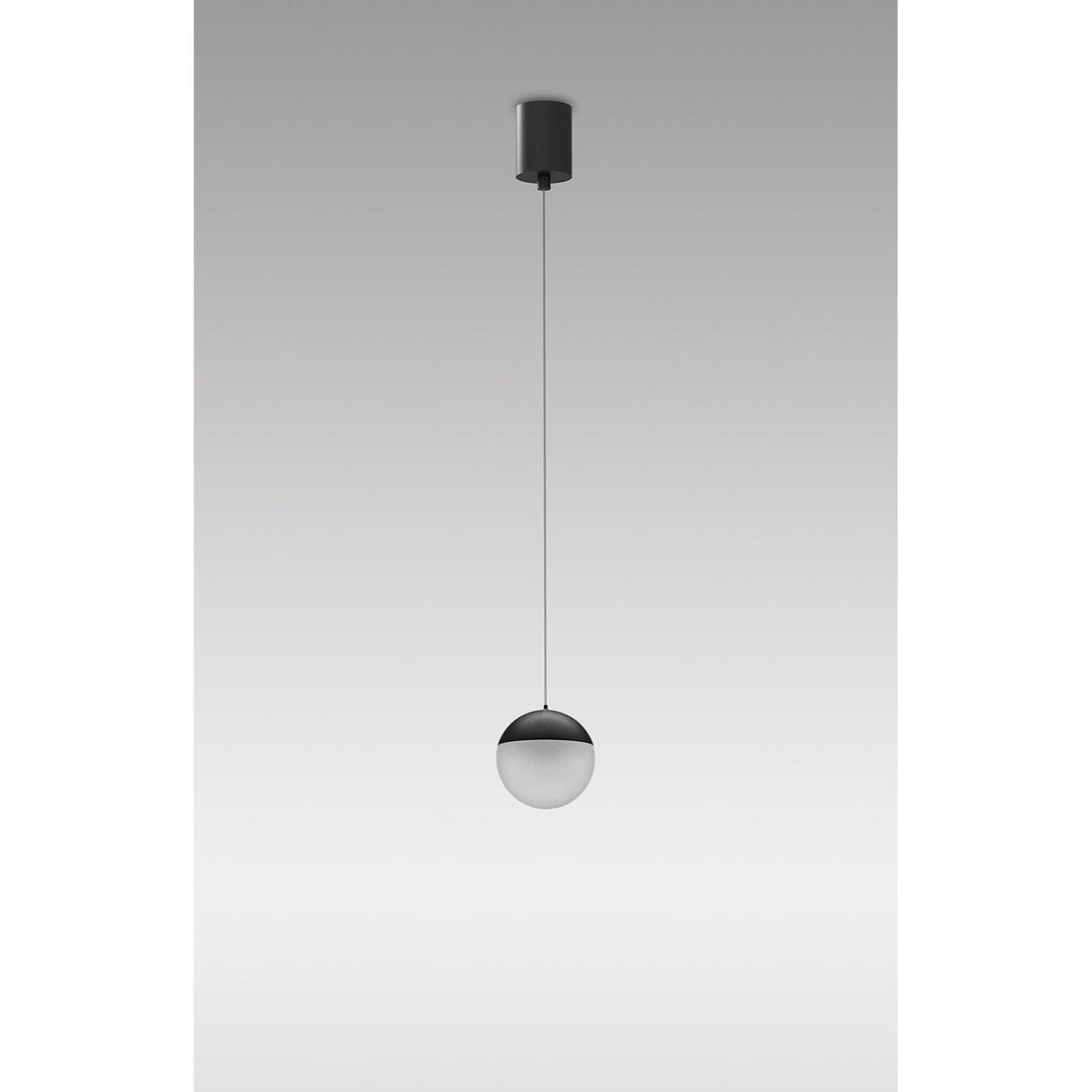 Mantra M8439 Kilda 1 Light LED Surface Pendant Black