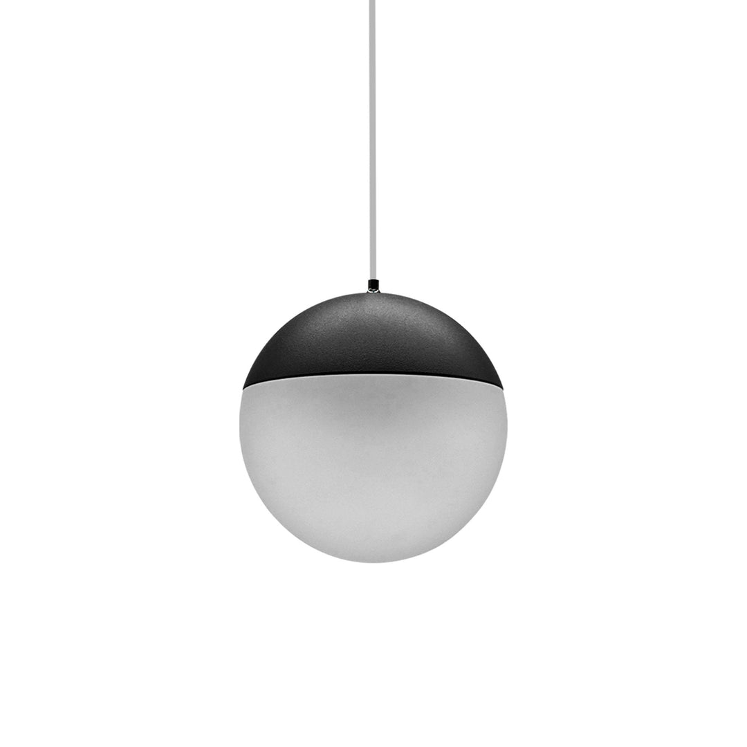 Mantra M8436 Kilda 1 Light LED Recessed Pendant Black