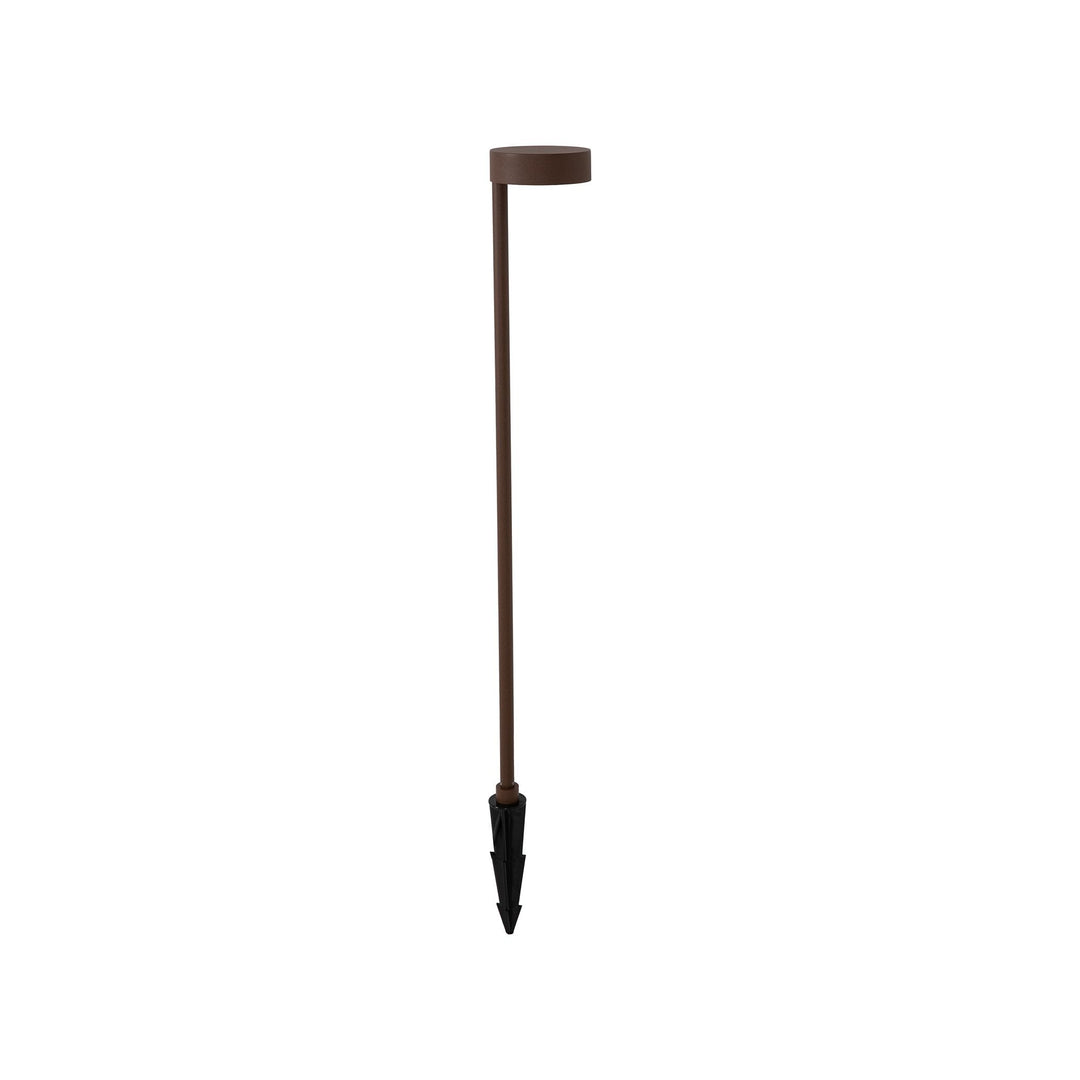 Mantra M8479 Nagano Outdoor LED Bollard Rust Brown
