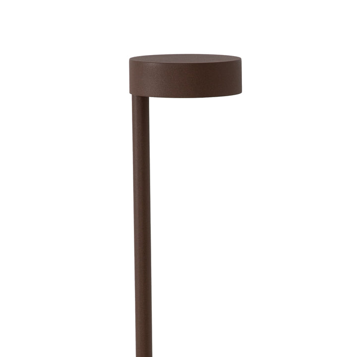 Mantra M8479 Nagano Outdoor LED Bollard Rust Brown